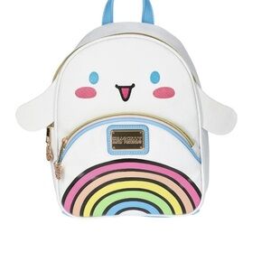 Hello Kitty and Friends Cinnamoroll Women's 10.5" Mini Backpack, White